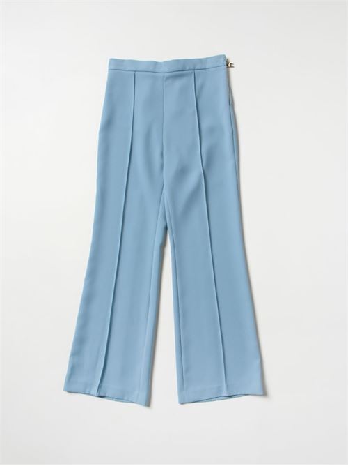 PANTALONE IN CREPE VITA ALTA C ELISABETTA FRANCHI La Mia Bambina | EFPA164 GA85 KE019/4008